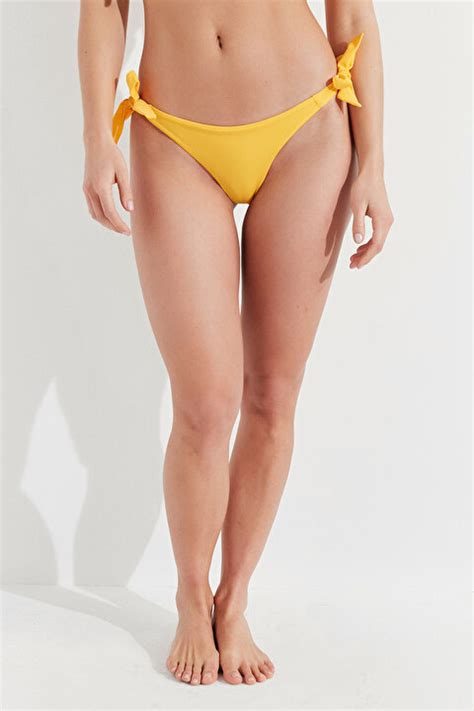 Sarı Basic Brazilian Bikini Altı PLS58BLA21IY YL1 Sarı Penti