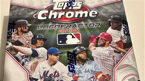 2022 Topps Chrome Logofractor Edition MLB Store Exclusive 1st Look