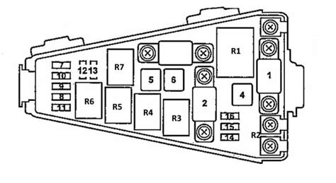 Fuse Box Diagram Honda Fit 1g Jazz And Relay With Assignment And Location