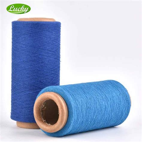 Recycled Cotton Polyester OE Blended Weaving Yarn Cotton Ne12s Ne14s