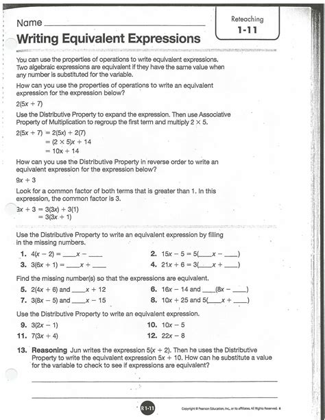 Writing Algebraic Expressions Worksheet Printable Calendars At A Glance