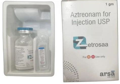 Aztreonam For Injection Usp Gm At Rs Vial In Hyderabad Id