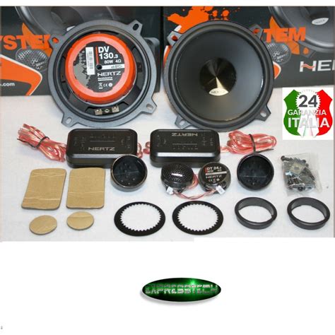 Hertz DSK 130 3 Kit 4 Casse 2 Vie 130 Mm 13 Cm Completo 120W