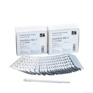 Lovibond Calcio H Calcium Hardness Tablets No 1 2 Wizard Hot Tubs