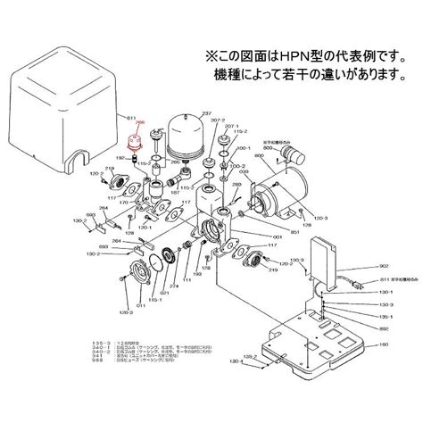 荏原ポンプ 20hpn615s 60hz用 圧力スイッチ 部品 修理 エバラフレッシャーミニ Hpnシリーズ 【代引き不可