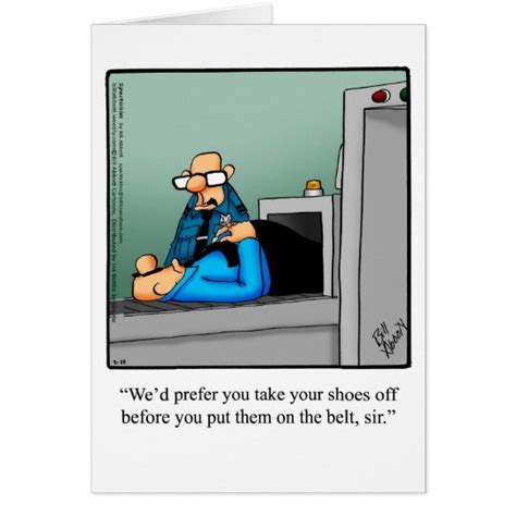 Funny Bon Voyage Humor Greeting Card | Zazzle.com