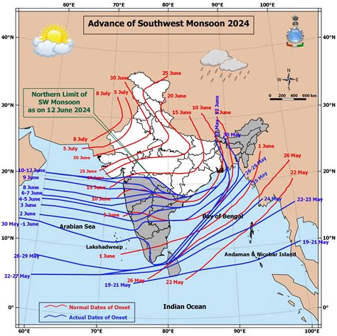 Southwest Monsoon Further Advances In More Parts Of Maharashtra Entire