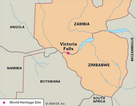 Victoria Falls | Location, Map, & Facts | Britannica