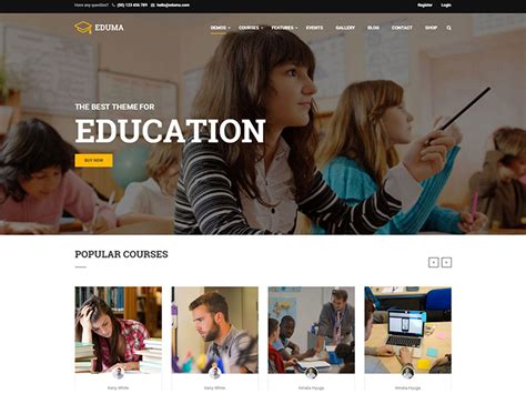 15+ Best Education WordPress Themes 2024