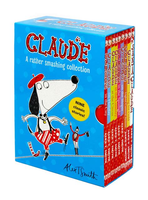 Claude A Rather Smashing Collection 9 Books Box Set By Alex T Smith