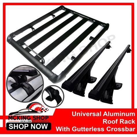 Universal Aluminum Single Wall Roof Rack Roofrack Top Load Topload