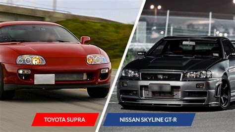 Toyota Supra Vs Nissan Skyline Gt R