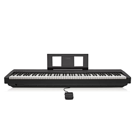 Yamaha Piano numérique portable noir Pupitre Pédale P45B