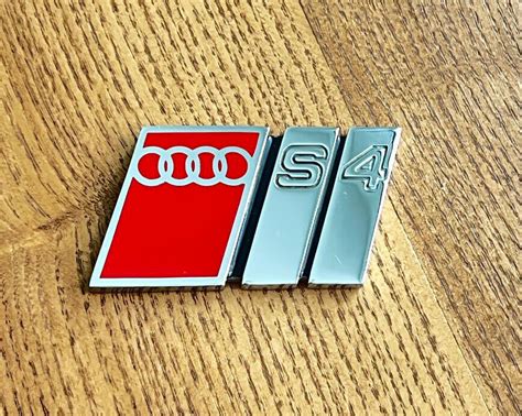 Audi S4 Badge