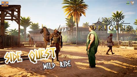 Assassin S Creed Origins Side Quest Wild Ride Youtube