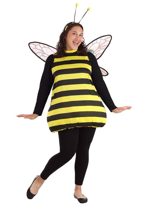 Adult Plus Size Buzzin Bumble Bee Costume Bug Costumes