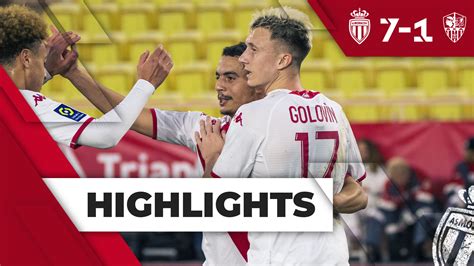 Highlights Ligue 1 – Matchday 19: AS Monaco 7-1 AC Ajaccio