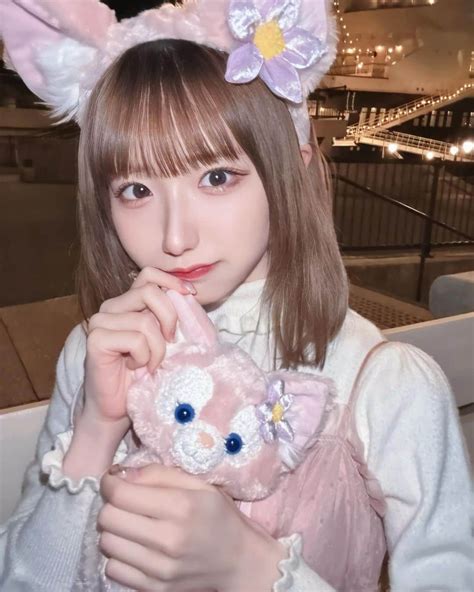 栗原えみるさんのインスタグラム写真 栗原えみるinstagram「夜のディズニーの感じ好きだなあ🎀