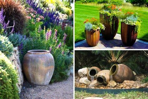 I Vasi Decorano Il Giardino Con Eleganza Venite Ad Ispirarvi Con