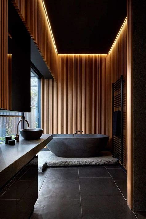 Bathroom Design Ideas - In this modern bathroom, hidden lighting ...