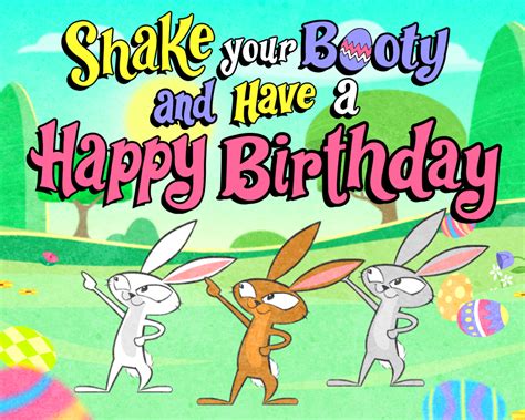 Shake Your Booty Birthday Famous Song Ecard Blue Mountain