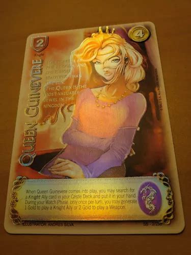 Queen Guinivere Carta Myl Inglés Sacred Sword Salo Cuotas sin interés