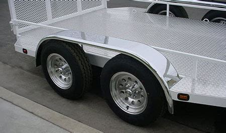 Stainless Steel Boat Trailer Fenders · SHADOW TRAILERS