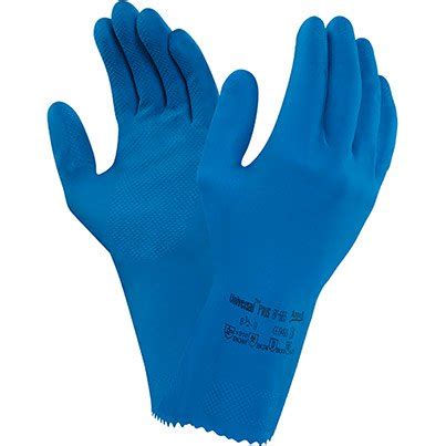 Ansell Alphatec Latex Chemical Resistant Gloves Ansell