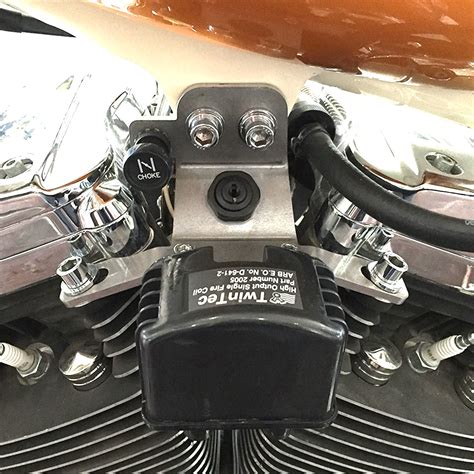 Sportster 86 03 Top Motor Mount With Key And Coil Mount ⋆ Fuel Row