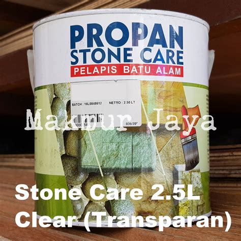 Jual Propan Stone Care L Cat Pelapis Dinding Batu Alam Clear