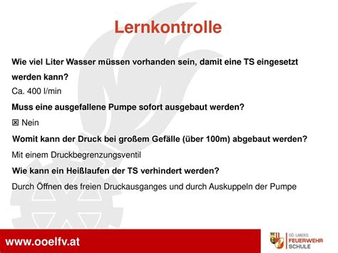 Lernkontrolle Maschinisten Lehrgang Ppt Herunterladen