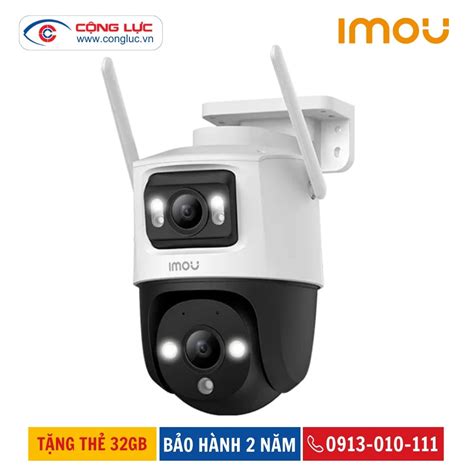 Camera Wifi iMOU Cruiser Dual 6MP IPC S7XP 6M0WED Xoay 360 Ngoài Trời