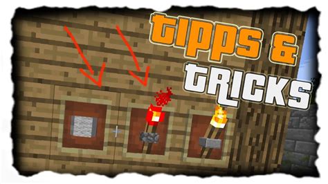 5 Coole Tipps Tricks Minecraft Tipps Tricks Deutsch YouTube