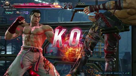 Tekken 8 Cbt Kazuya Mishima Vs Marshall Law Ft 2 Ranked Match Kinjin