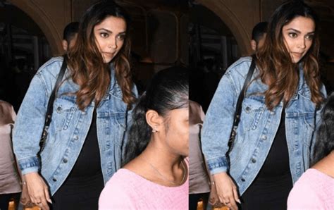 Watch Pregnant Deepika Padukone Spotted With Baby Bump