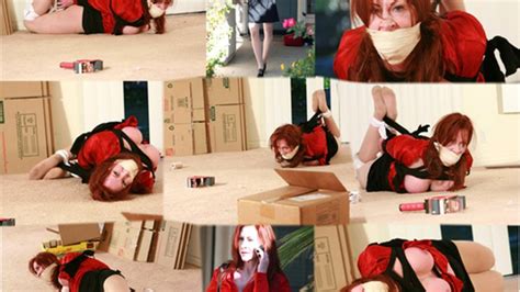 Realtor Catherine Ends Up Tightly Bound And Gagged In A Foreclosure In