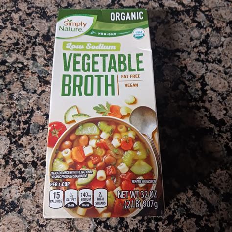 Simply Nature Low Sodium Vegetable Broth Reviews Abillion