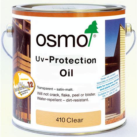 Osmo UV Protection Oil Clear 410 2 5L