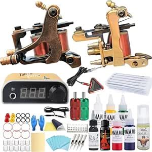 Tattoo Gizmo Tattoo Machine Kit For Professionals With Power Supply