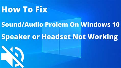 How To Fix Audio Sound External Speaker Not Working On Windows