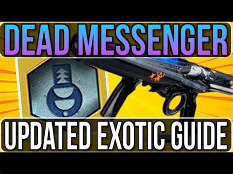 GET THIS TOP TIER EXOTIC IN UNDER 10 MINUTES UPDATED DEAD MESSENGER