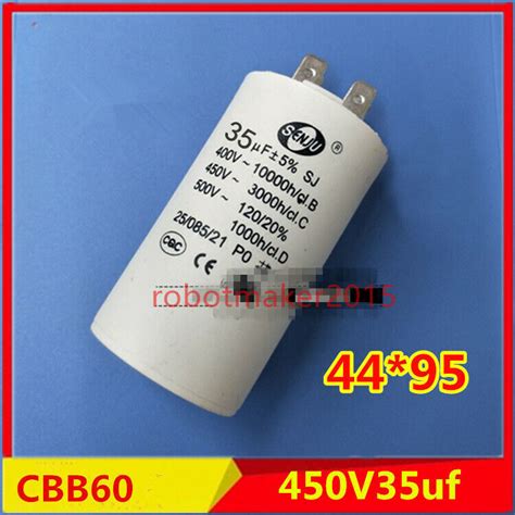 CBB60 30UF 35UF 40UF 25UF 50UF 60UF 70UF 100UF 450VAC 450V Capacitor 4