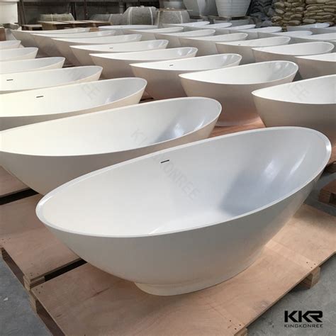 Unique American Standard Size Solid Surface Freestanding Bathtub Kkr