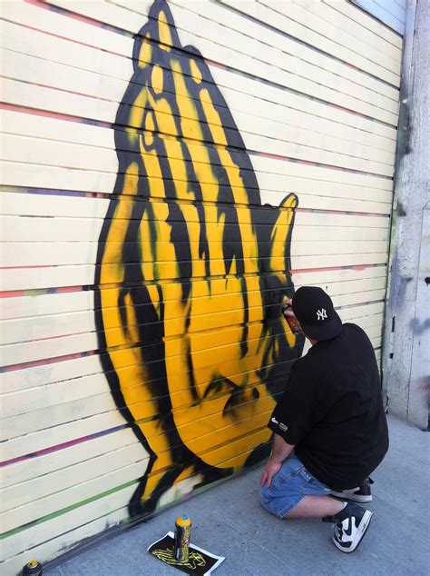 Graffiti Praying Hands