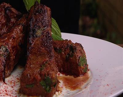 Mechoui Marinated Lamb Back straps Recipe from Moroccan Safari : SBS Food