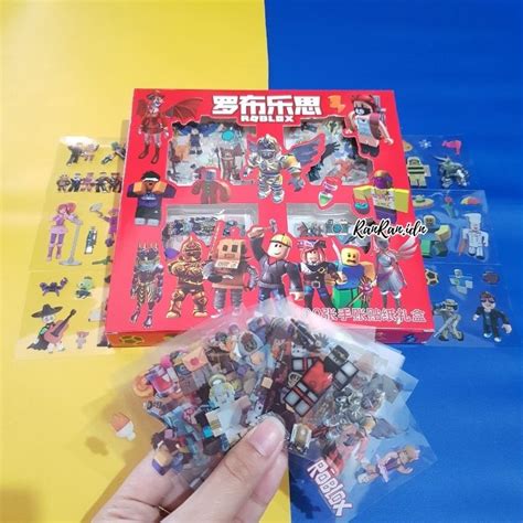 Jual Sticker Premium PVC Waterproof Karakter Cowok Isi 100 Roblox