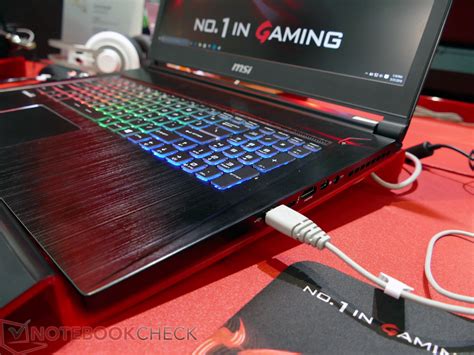 MSI GS32 GS63 Und GS73 Gaming Notebooks Overview NotebookCheck Net News