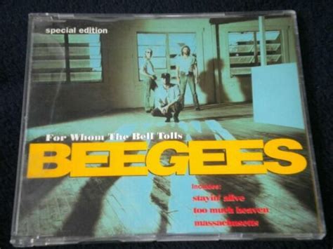 Bee Gees For Whom The Bell Tolls 4 Track Special Edition 1993 CD Single