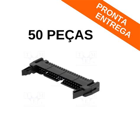 Kit Pe As Conector Box Header Macho Vias C Ejetor X