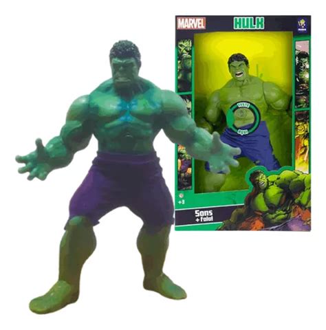 Boneco Hulk Gigante Som Cm Mimo Toys